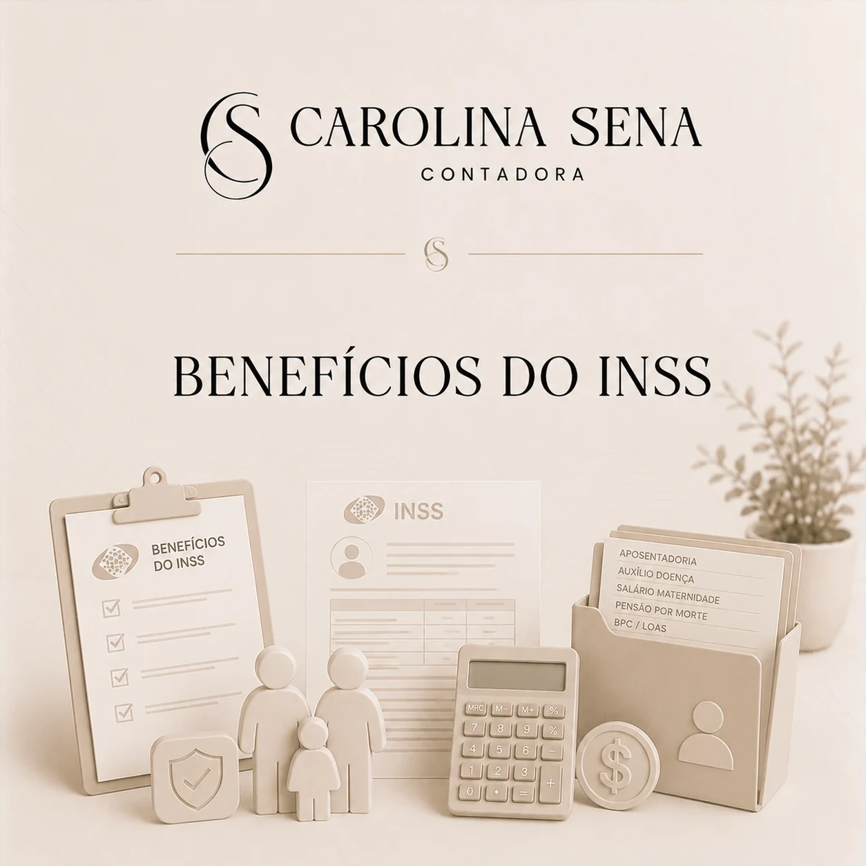 Arte do serviço Benefícios do INSS