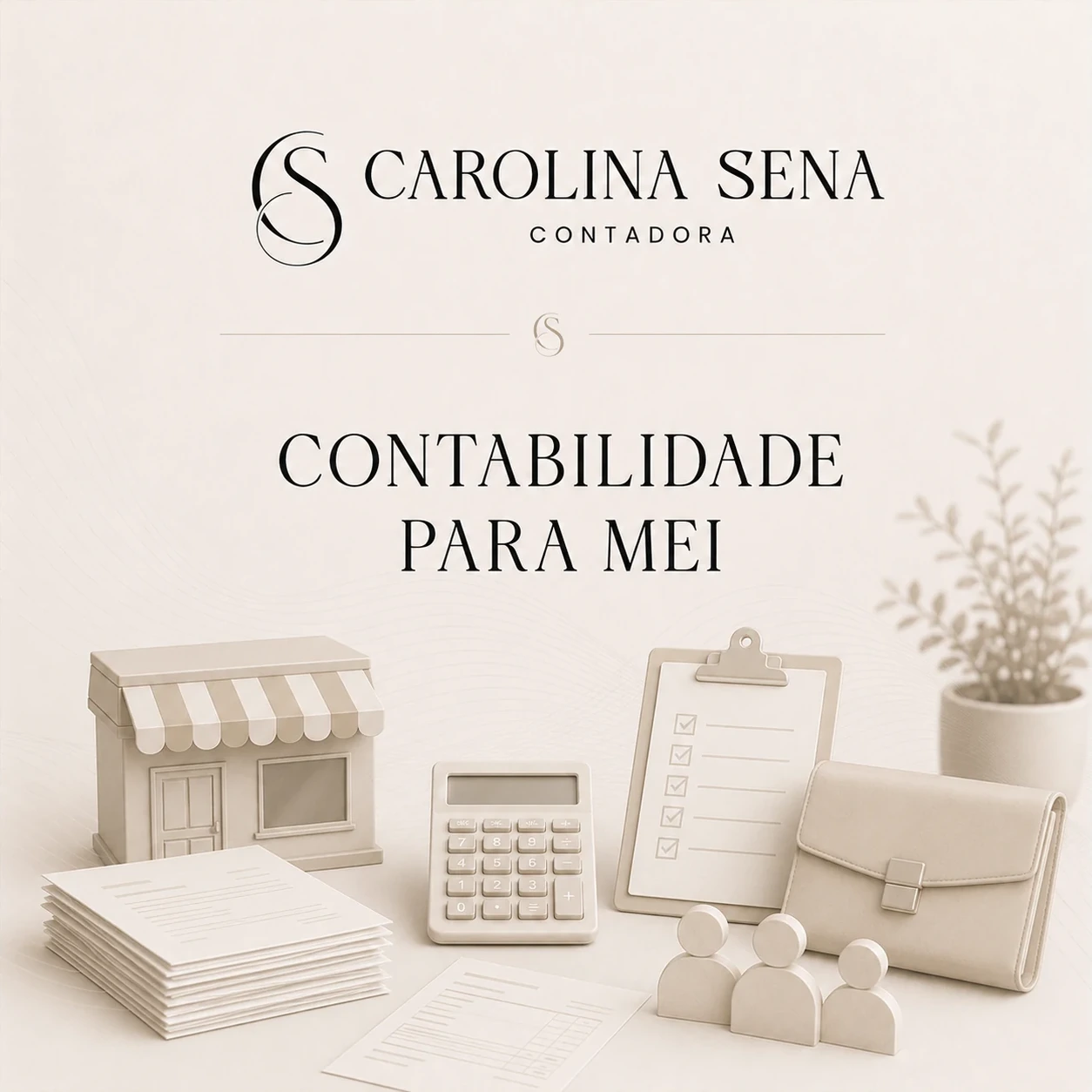 Arte do serviço Contabilidade para MEI